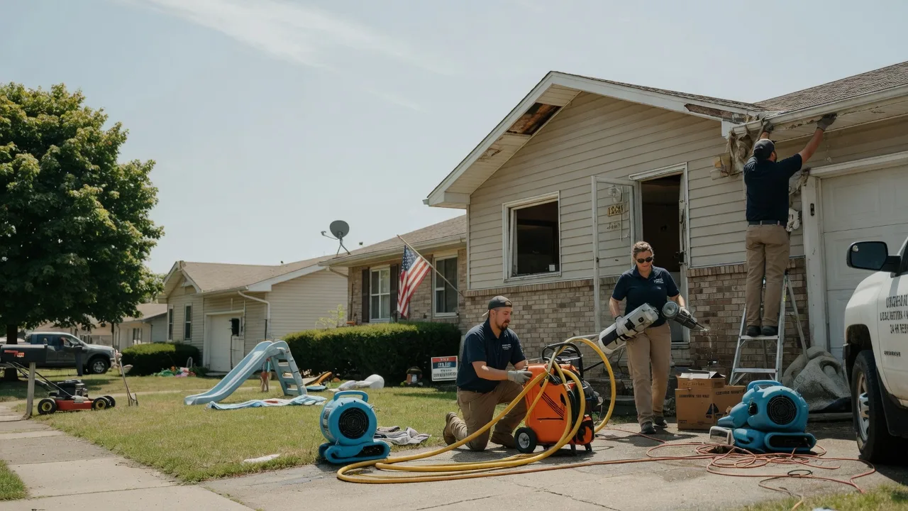 Water Damage Restoration in Jackson, MI near me